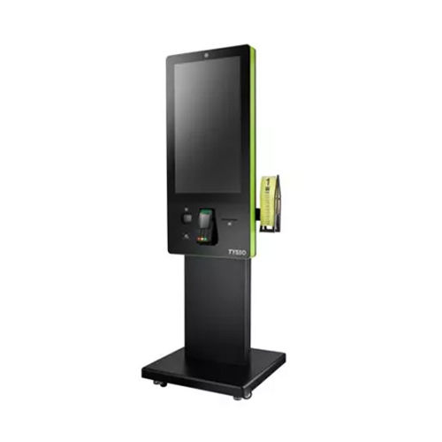 High 32 Inches Digital Self Order Kiosk Hardware With Intel Bay Trail J1900 Processor