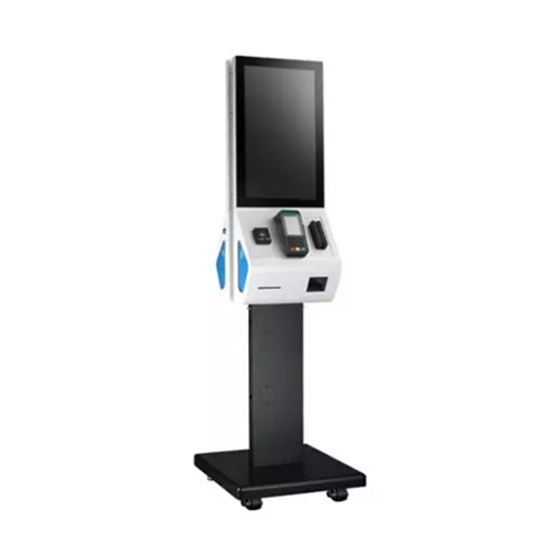 High 21.5 Inches Digital Self Order Kiosk Hardware With Arm Processor