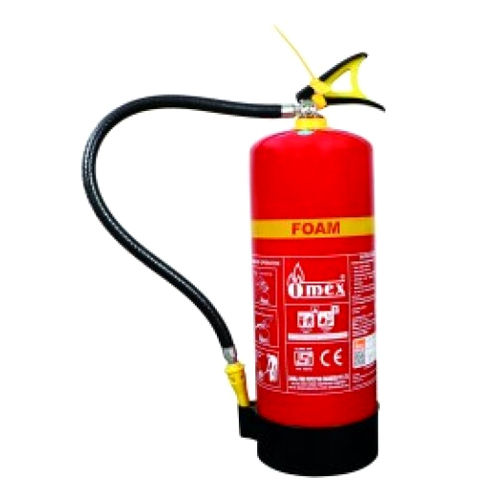 Red 9 Ltr Omex Mechanical Foam Fire Extinguisher