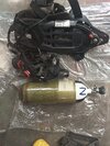 Breathing Apparatus Scba Set - Color: Black