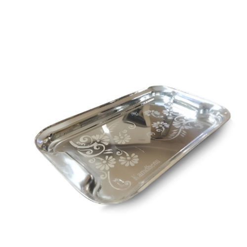 STAINLESS STEEL SERVING TRAY