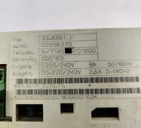 LENZE 33.8201-E SERVO DRIVE