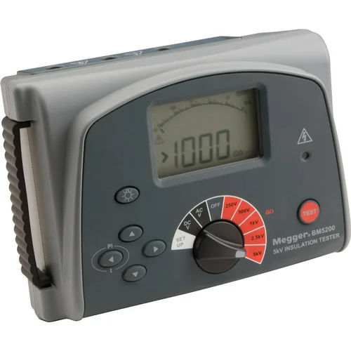 Black Bm5200 5Kv Insulation Resistance Tester