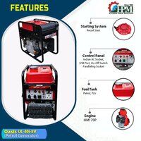 4 KVA Petrol Inverter Generator  Recoil Start  Model Oasis UL-40i-EV