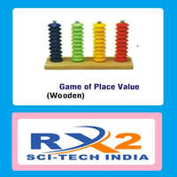 Math Lab Place Value - Wooden Material, Multicolor Design For Ages 3-10 | Educational Use, Engaging Learning Tool