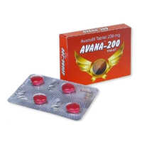 Avanafil Tablet - 200 Mg, For Effective Erectile Dysfunction Treatment, General Medicine, Well-tolerated, Suitable For Adults, Tablet Form, Storage In Dry Place