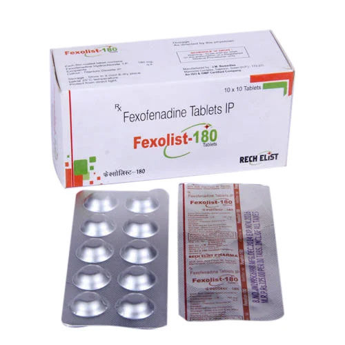 Fexofenadine Fexolist 180 Tablet General Medicines