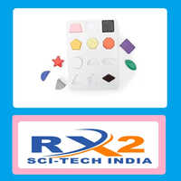 Plastic Shape Sorter Moulds - Plastic, Multicolor, Plain Finish | Designed For Math Students, Multiple Shapes For Educational Use