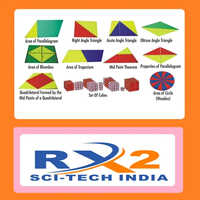 Multicolor Mensuration Kit Maths Kit