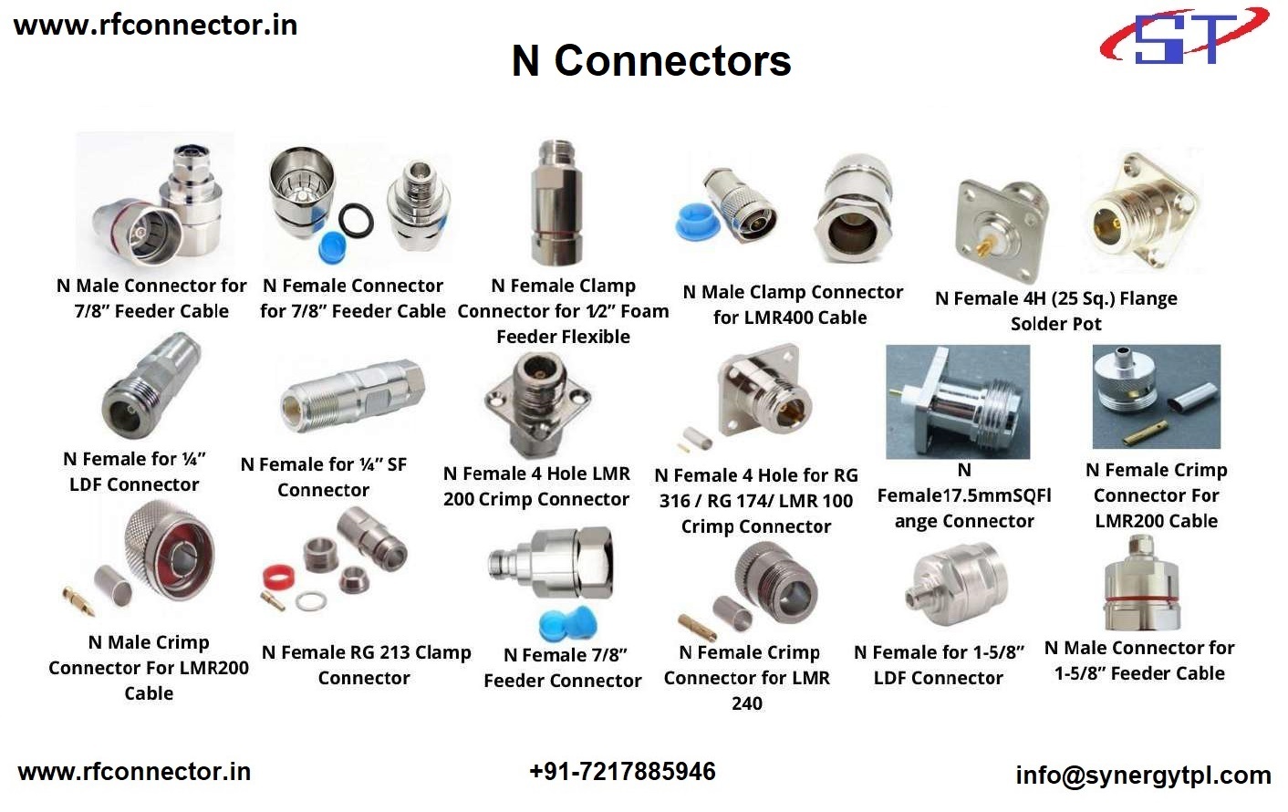 N F 1-2 SUPERFLEX CLAMP CONNECTOR