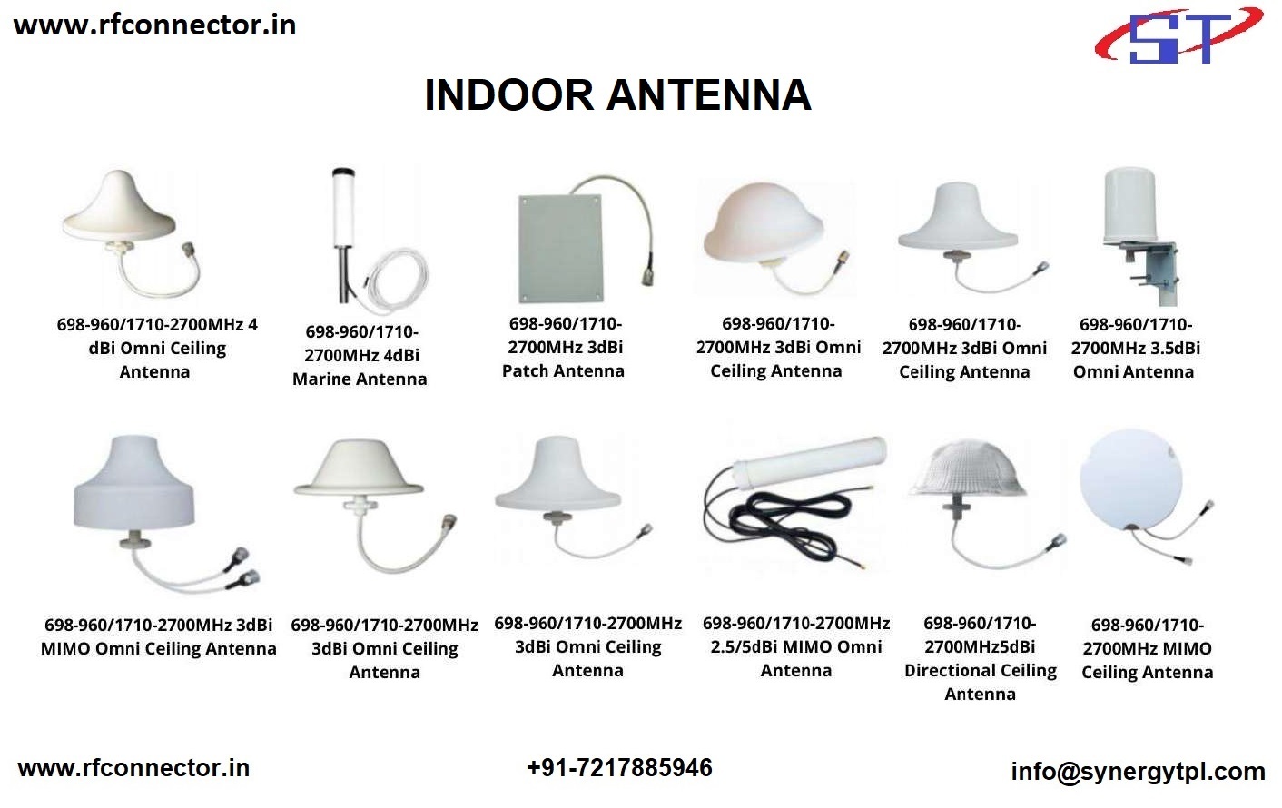 Digital Indoor/Outdoor TV Antenna 38dB
