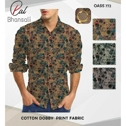 Designer Fancy Cotton Shirting Fabric