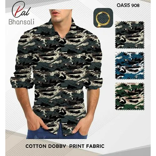 Soft Fancy Cotton Shirting Fabric