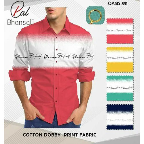 Ombre Cotton Shirting Fabric