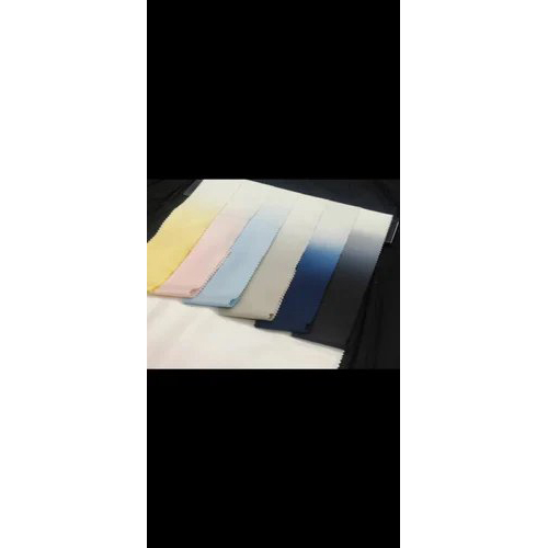Ombre fancy cotton shirting fabric