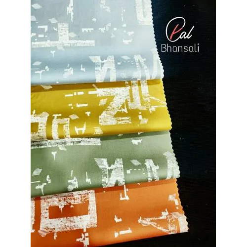 Printed Cotton Shirt Fabric