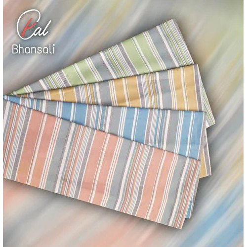 Pure cotton shirting fabric
