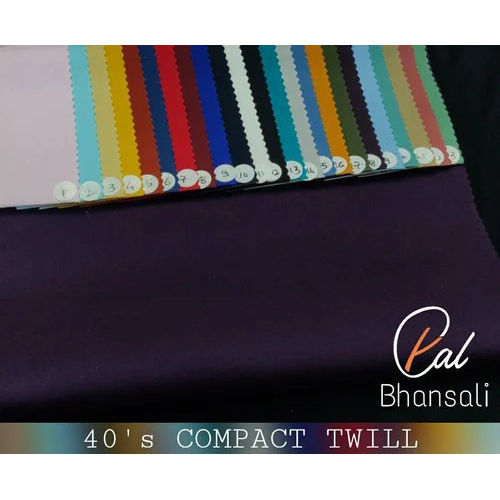 Cotton Twill Plain Fabric