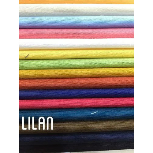 Linen Plain Cotton Fabric