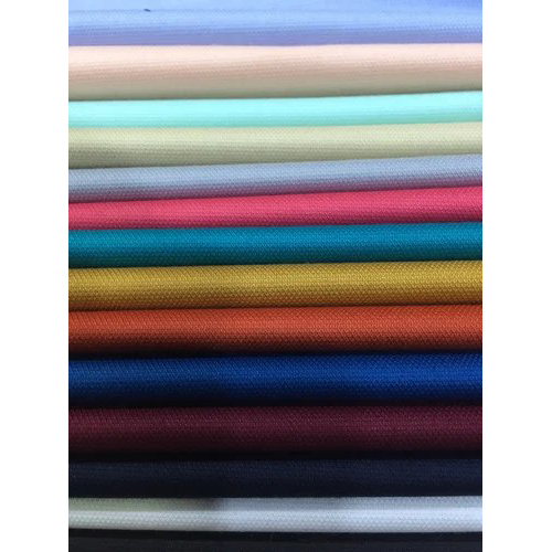 Fancy Plain Cotton Fabric
