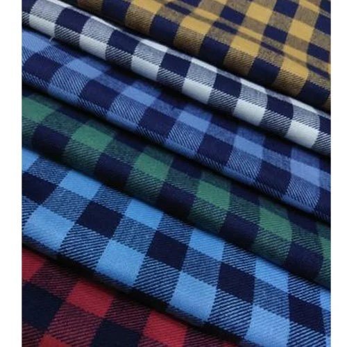 Cotton Polo Checks Fabric