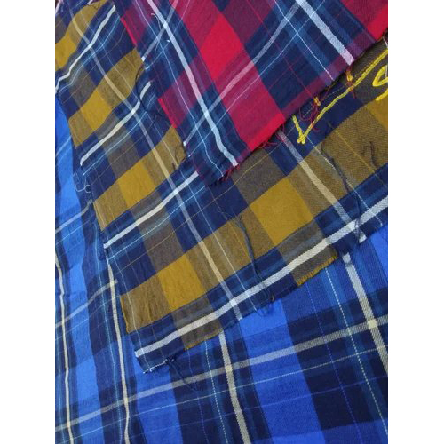 Cotton Twill Checks Fabric