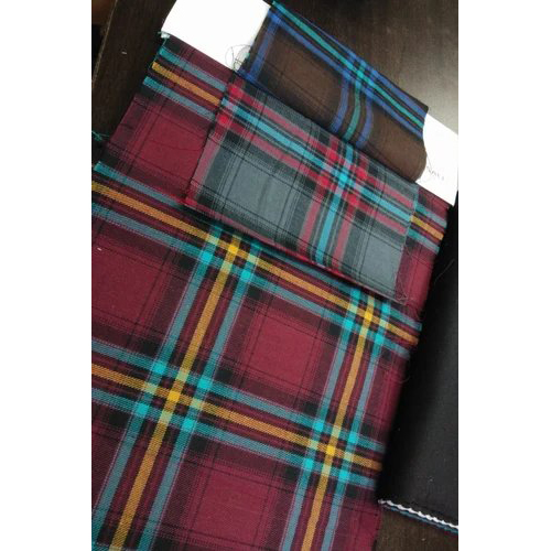 Melange Check Fabric
