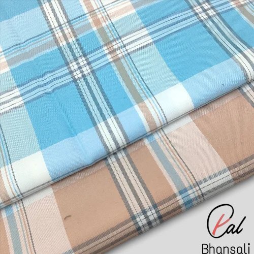 Pure Yarn Dyed Checks Fabric