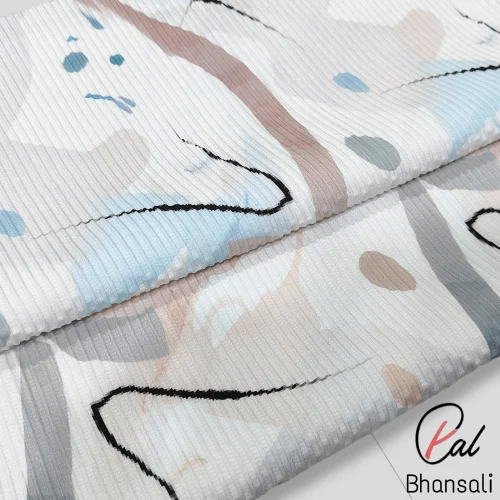 Imported cord digital shirting fabric