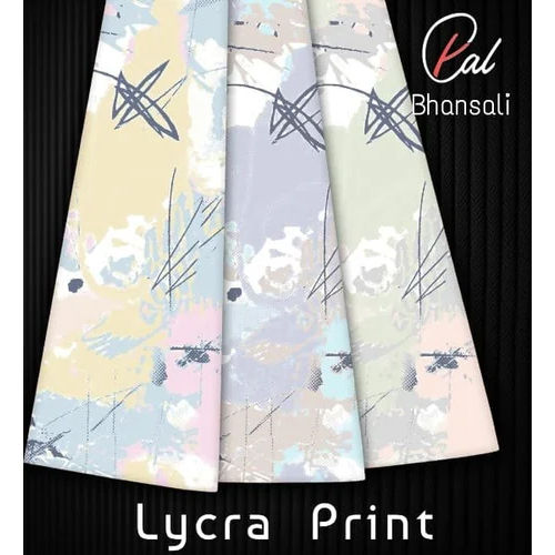 Lycra Printed Fabric