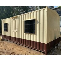 Modular Mild Steel Office Container - Mild Steel Structure, Pvc Doors, Sliding Windows, Customizable Color | Durable, Versatile, Cost-effective Office Space Solution
