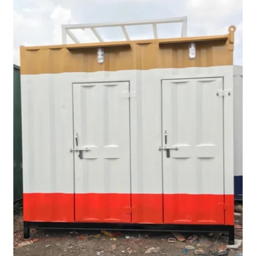 Portable Mild Steel Toilet - Color: As Per Requirement