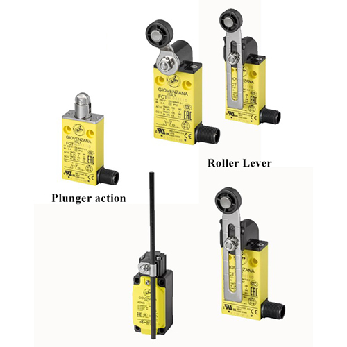 Roller Limit Switches Giovenzana - Color: Yellow