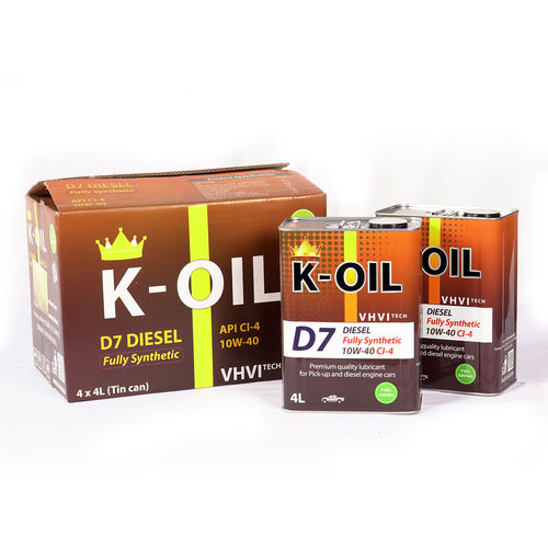 K-Oil - D7 Fully Synthetic Diesel Oil