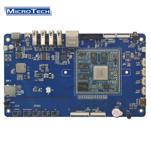 RK3288 10.1inch lcd touch screen LVDS/EDP interface Android System 4K drive PCB control board with dual-screen display