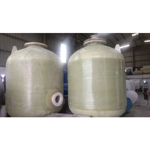 FRP Pressure Sand Filters & Water Treatment Plant Filter Vessels