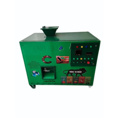 Automatic Organic Waste Composting Machine Capacity: 150 Kg/Day