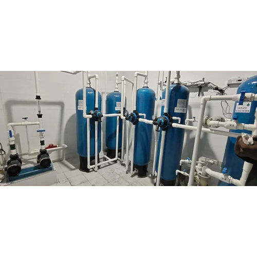 Blue Industrial Effluent Treatment Plant