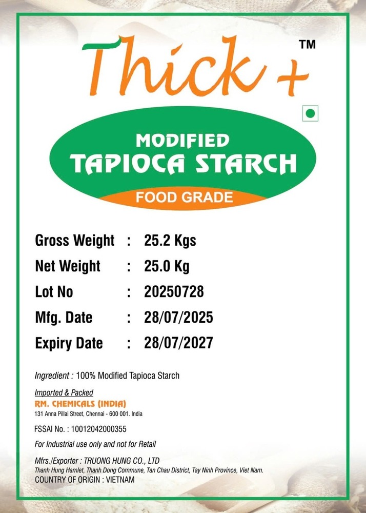 Modified Tapioca Starch Powder