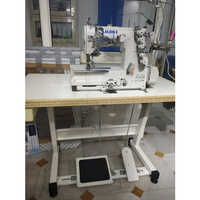 White Flat Lock Machine