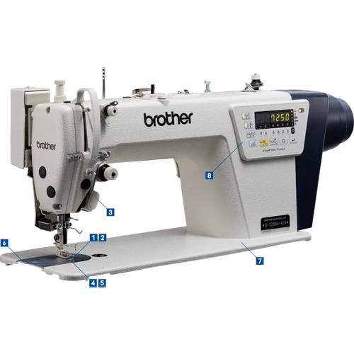 Brother Single Needle Direct Drive Lock Stitcher with Electronic Feeding System and Thread Trimmer