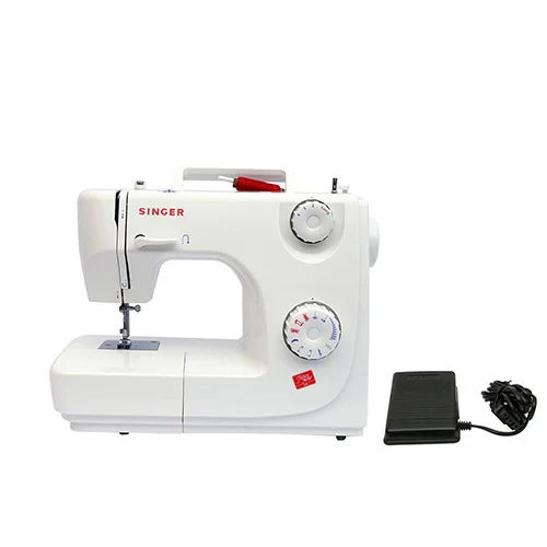 White Singer Fm 8280 Motorised Zig Zag Sewing Machine