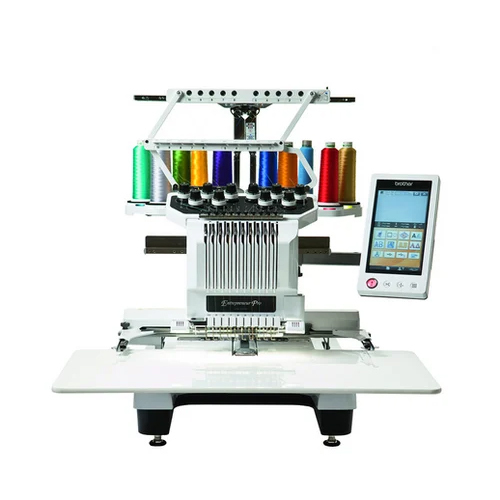 Brother PR 1050X Single Head 10 Needle Computer Embroidery Machine