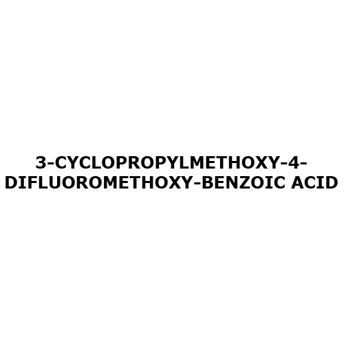 3-Cyclopropylmethoxy-4-difluoromethoxy-benzoic Acid Chemical