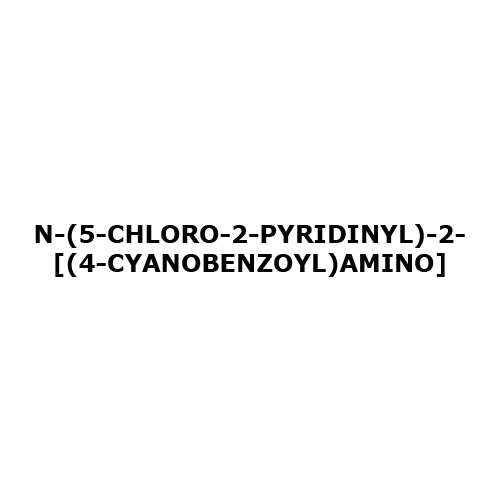 N-(5-Chloro-2-pyridinyl)-2-[(4-cyanobenzoyl)amino]-5-methoxybenzamide Chemical