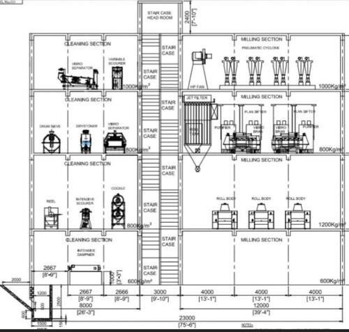 Maida And Suji Making Plant - Feature: High Efficiency