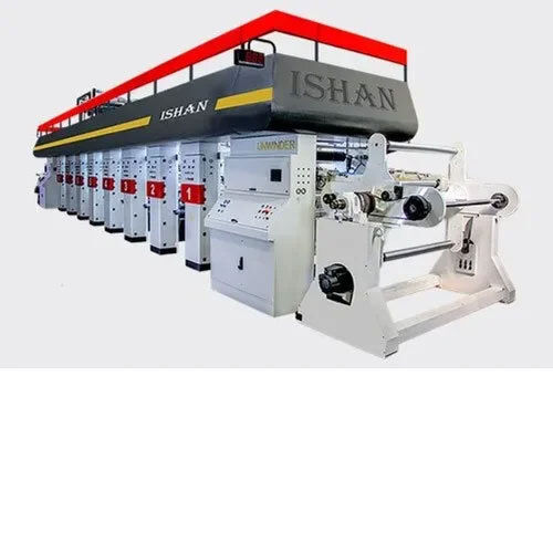 Single Color Flexo Printing Machine - Color: White