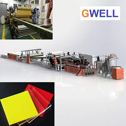 PC Plastic Sheet Making Machine