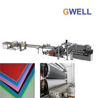 Semi-automatic Hdpe Thick Board Extrusion Line