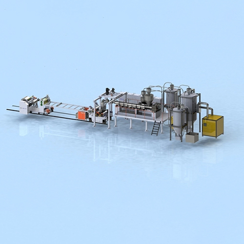 Commercial Plastic Sheet Extrusion Line,Polylactic Acid Sheet Making Machine